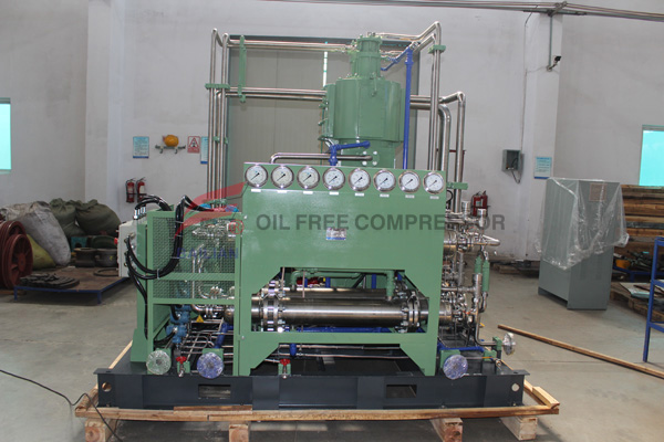Ang Bailian oil free h2 hydrogen compressor ay handa na sa tungkulin