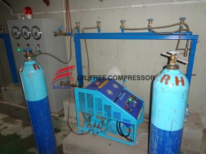 Ano ang gumaganang prinsipyo ng oxygen compressor?